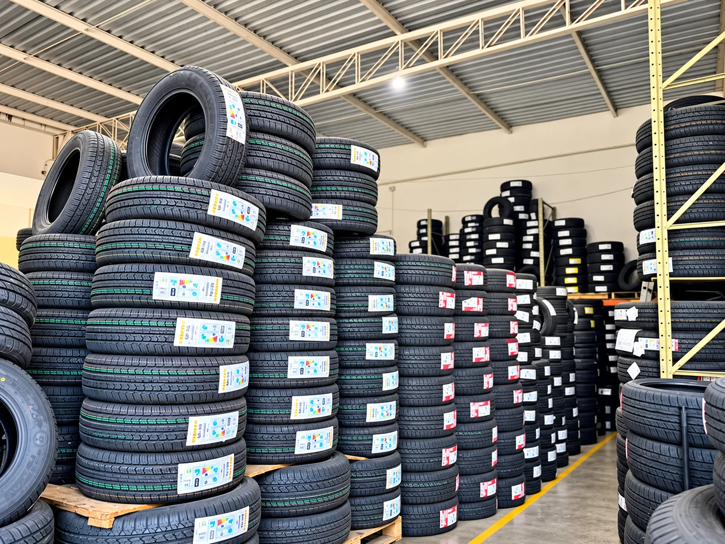 Estoque de pneus para carros, SUVs e caminhonetes na Marcop Pneus